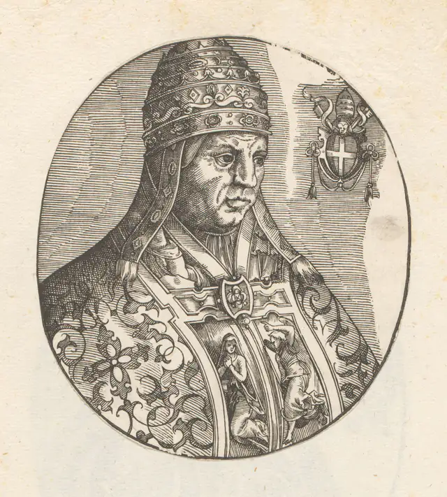 S. Félix III em pintura de arte sacra