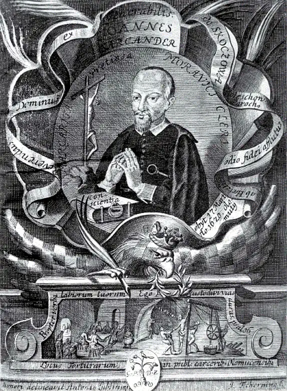 S. João Sarkander em pintura de arte sacra