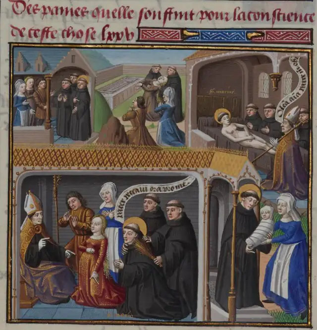 s. Marina de Bitinia em pintura de arte sacra
