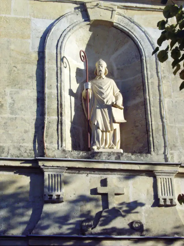 S. Medardo em pintura de arte sacra