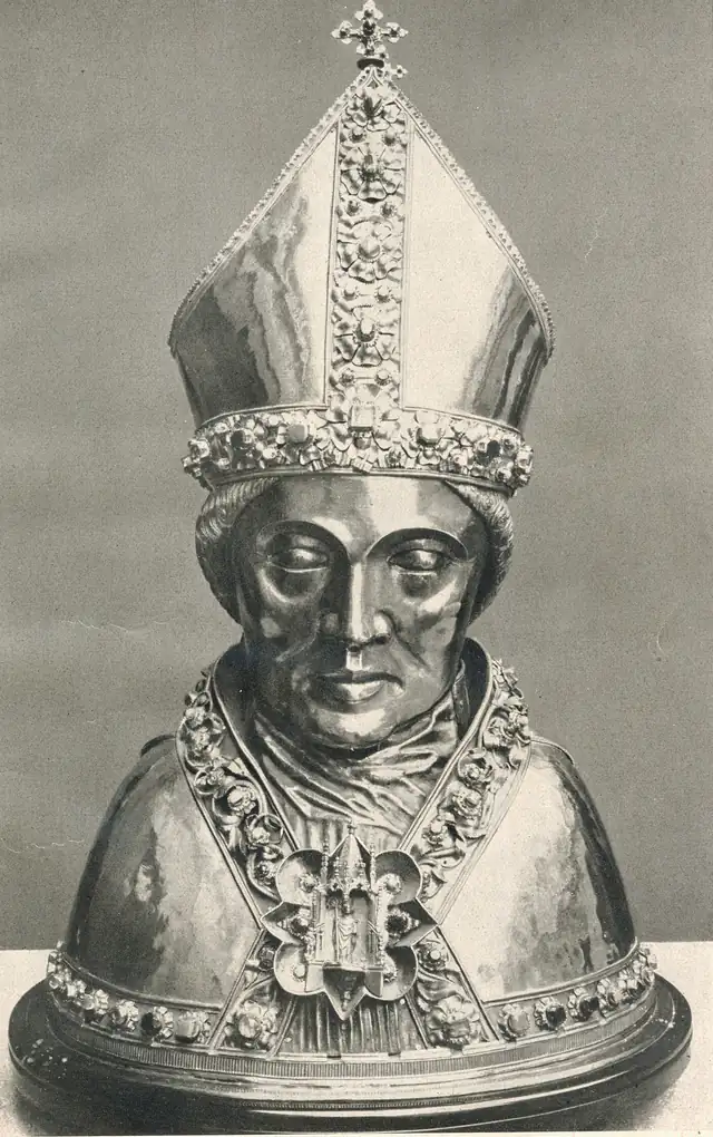 S. Adalberto em pintura de arte sacra