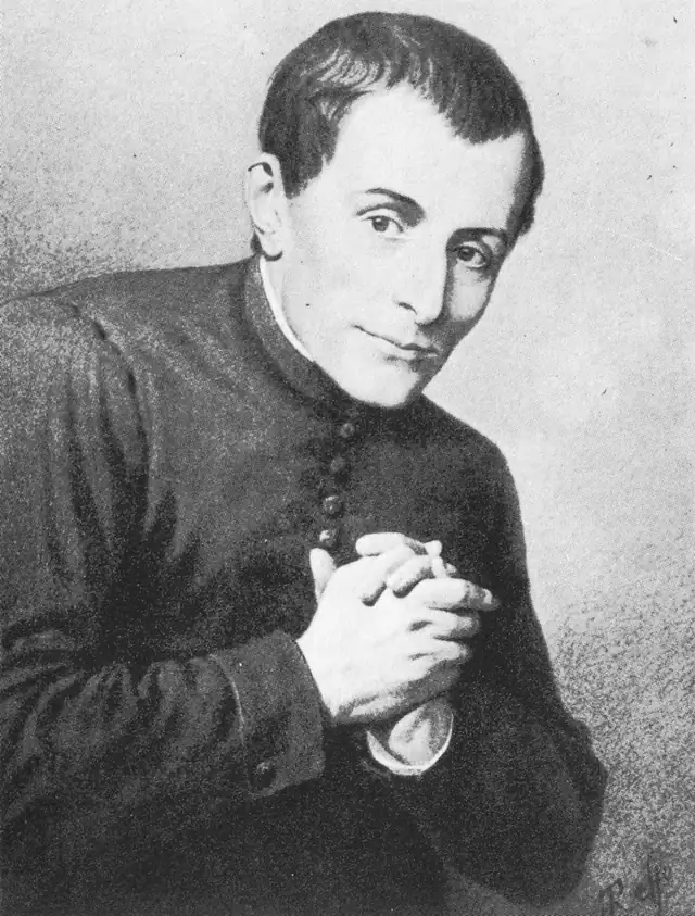 S. José Cafasso em pintura de arte sacra